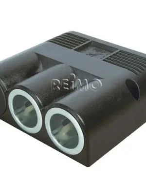 Zásuvka přesazená12/24V s 2x napájením a dvojitou USB zásuvkou Akční Cena