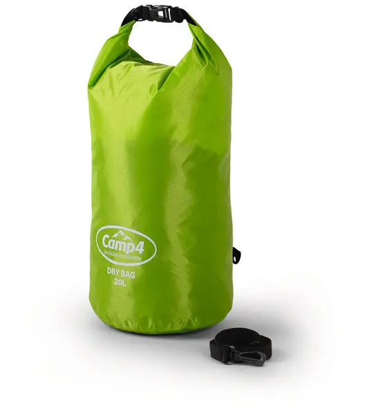 Voděodolný vak CAMP4, 20 l, zelený Cenová Bomba