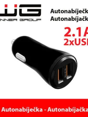 Zástrčka WG 12-24V 2xUSB-A2,1A Odeslání Ihned