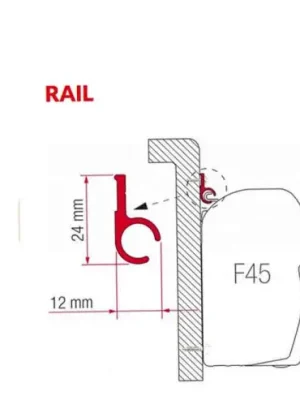 Adaptér Rail'R'300cm (centimetry) Top Prodej