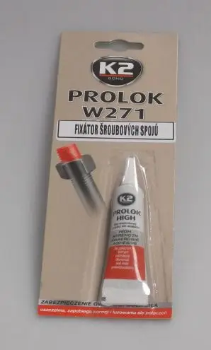 Fixátor šroubových spojů K2 PROLOK High 6ml červený Expresní Doručení