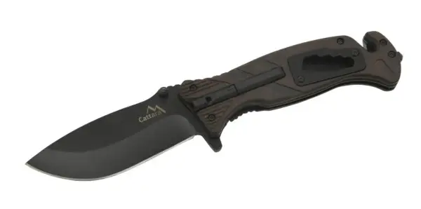 Nůž zavírací BLACK BLADE 21,7cm s pojistkou Autentický