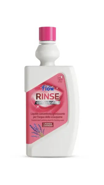 FLOW Rinse Levandule koncentrát 750ml přípravek do nádrží pro splachovací vodu chemických WC Akční Nabídka