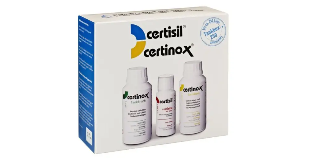 Sleva Sada dezinfekce a konzervace vody Certisil Certibox 250 l