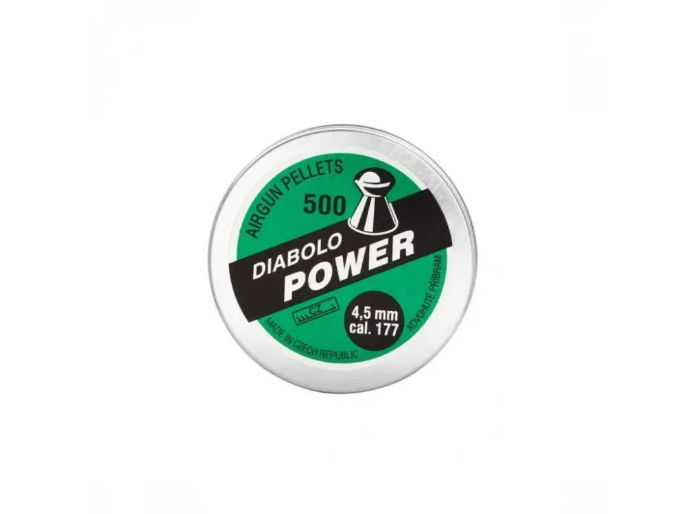 Diabolky Kovohutě Příbram POWER 500, 4,5mm (.177) Hit Sezóny