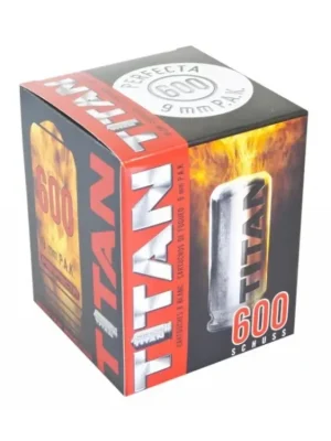 Náboj Pertfecta Titan akustický 9mm pistole - 600 ks Sleva