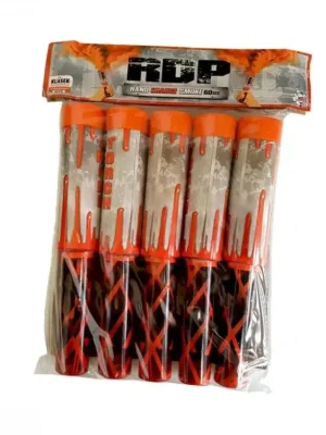Trhací dýmová pochodeň RDP Oranžová - set 5ks Pouze Dnes