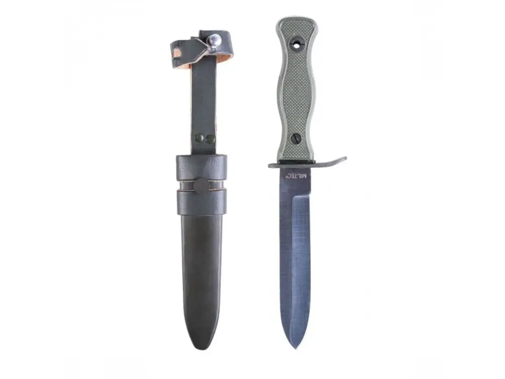 Jen Po Omezenou Doba Nůž MIL-TEC bojový BW starší typ Olive - repro