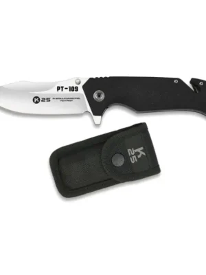 Nůž zavírací Albainox K25 PT-109 Black Bezpečná Platba