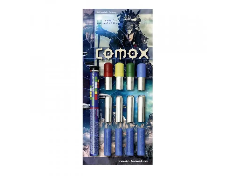 Rychlé Dodání Pyro světlice Zink Comox set 22 ks