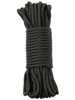 Omezená Nabídka MFH Šňůra Black 5 mm délka 15 m