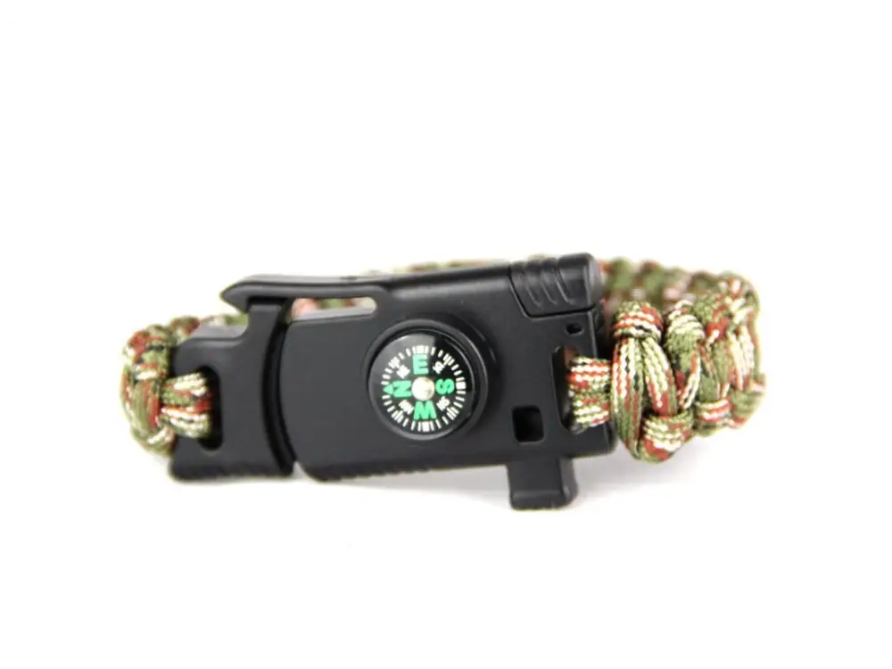Nejprodávanější PARACORD multifunkční náramek CAMO
