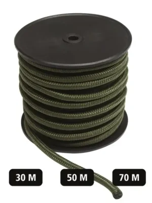 Šňůra MIL-TEC Commando 5mm Olive - role 70m Oblíbený