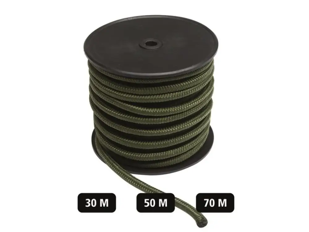 Šňůra MIL-TEC Commando 5mm Olive - role 70m Oblíbený