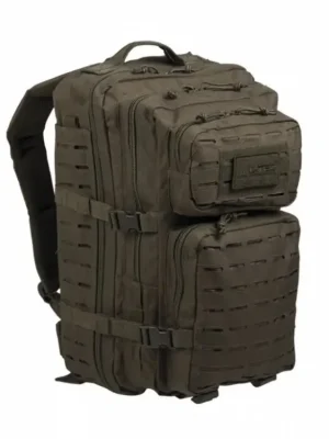 Batoh MIL-TEC US Assault "LASER CUT" 36l Olive Doprava Zdarma