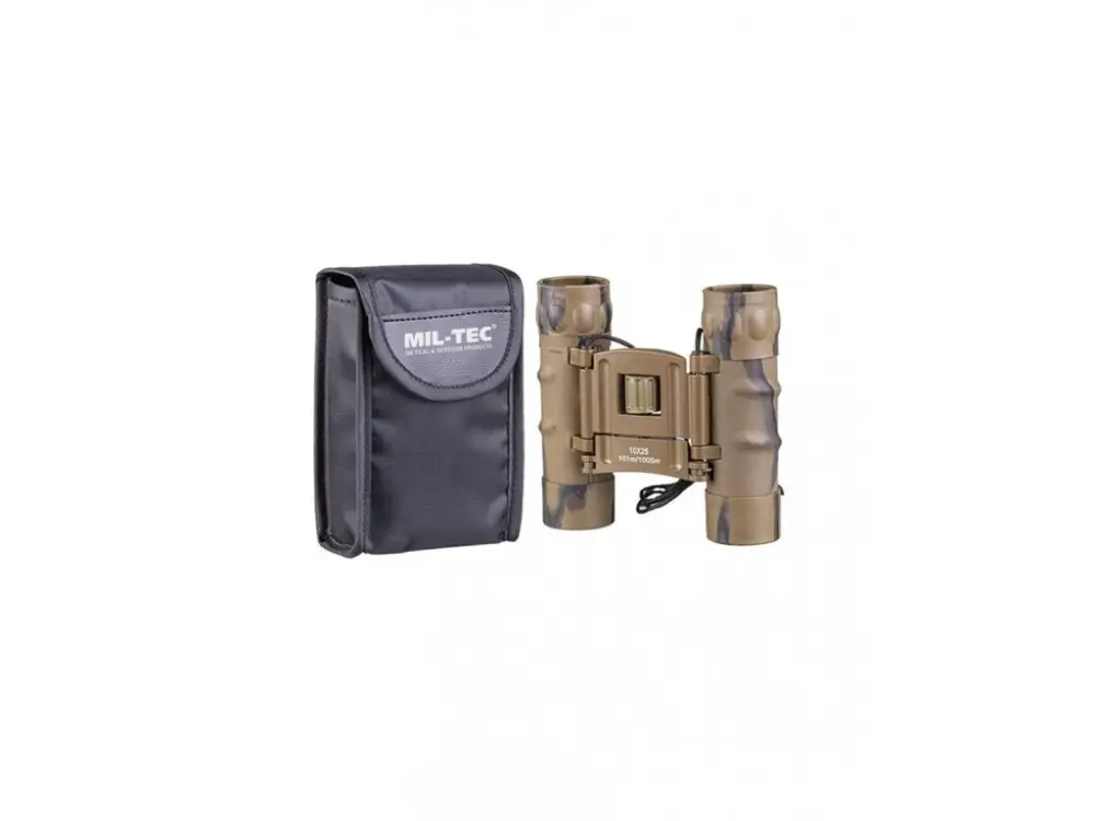Vrácení Zdarma Dalekohled MIL-TEC skládací GEN. II 10 x 25 Desert