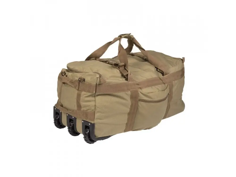 Oblíbený Bojový vak na výstroj s kolečky MIL-TEC 118l Coyote