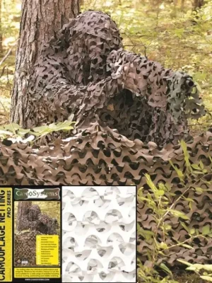 Maskovací síť MIL-TEC CRAZY CAMO 240 x 600 cm Bílá Finální Výprodej