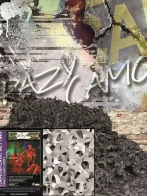 Výprodej Maskovací síť MIL-TEC CRAZY CAMO 240 x 600 cm Urban