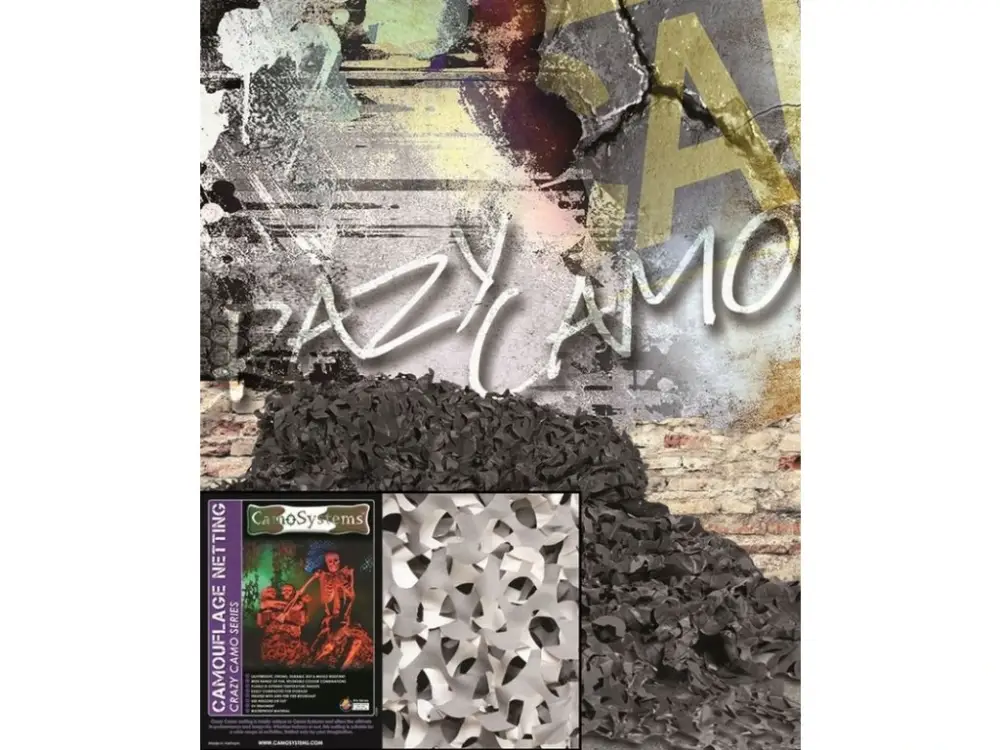 Výprodej Maskovací síť MIL-TEC CRAZY CAMO 240 x 600 cm Urban