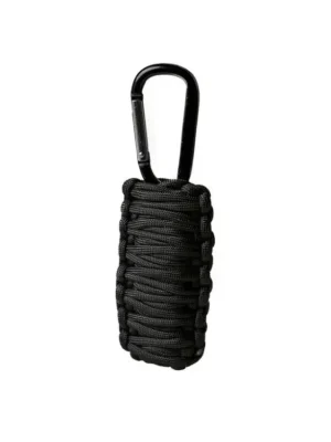 Víkendová Akce Set pro přežití MIL-TEC Paracord Černý - malý