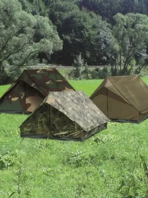 Stan MIL-TEC "MINI PACK STANDARD" pro 2 osoby Olive 205 x 145 x 100 cm Ihned K Objednání
