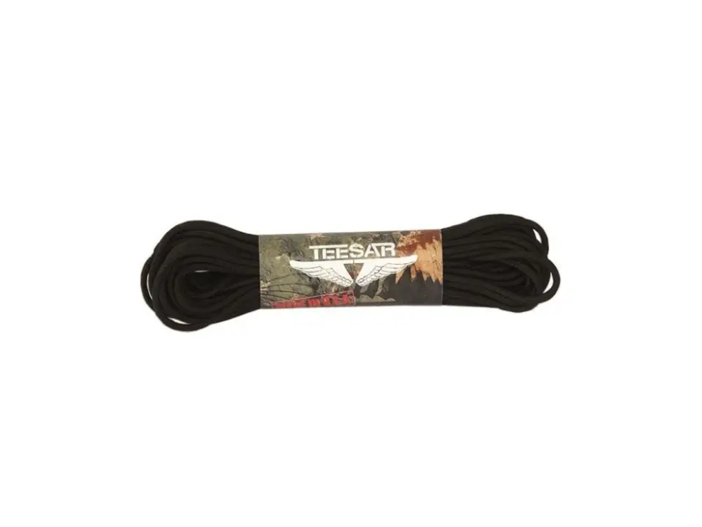 Šňůra MIL-TEC Paracord US Black 15 m Oblíbený