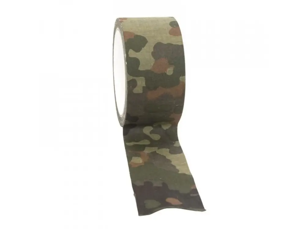Aktuální Textilní lepící páska MIL-TEC Flecktarn 10M