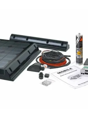 Solární systém pro karavany, kompletní systémy řady MT "Black Line" Must-Have