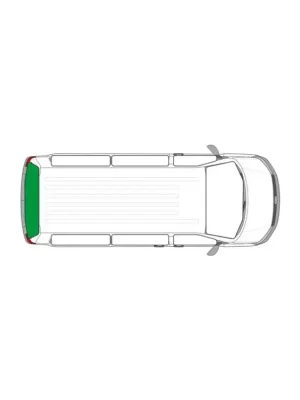 Vnitřní termoclona pro zadní dveře VW T5 a T6 od roku 2003 Jen Po Omezenou Doba