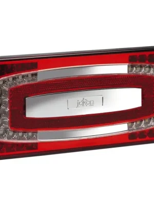 Sleva LED multifunkční světlo - 9-32 V - červené