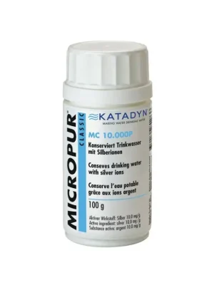 Cenová Bomba Konzervace pitné vody Katadyn MICROPUR CLASSIC MC 10 000P - 100 g prášek