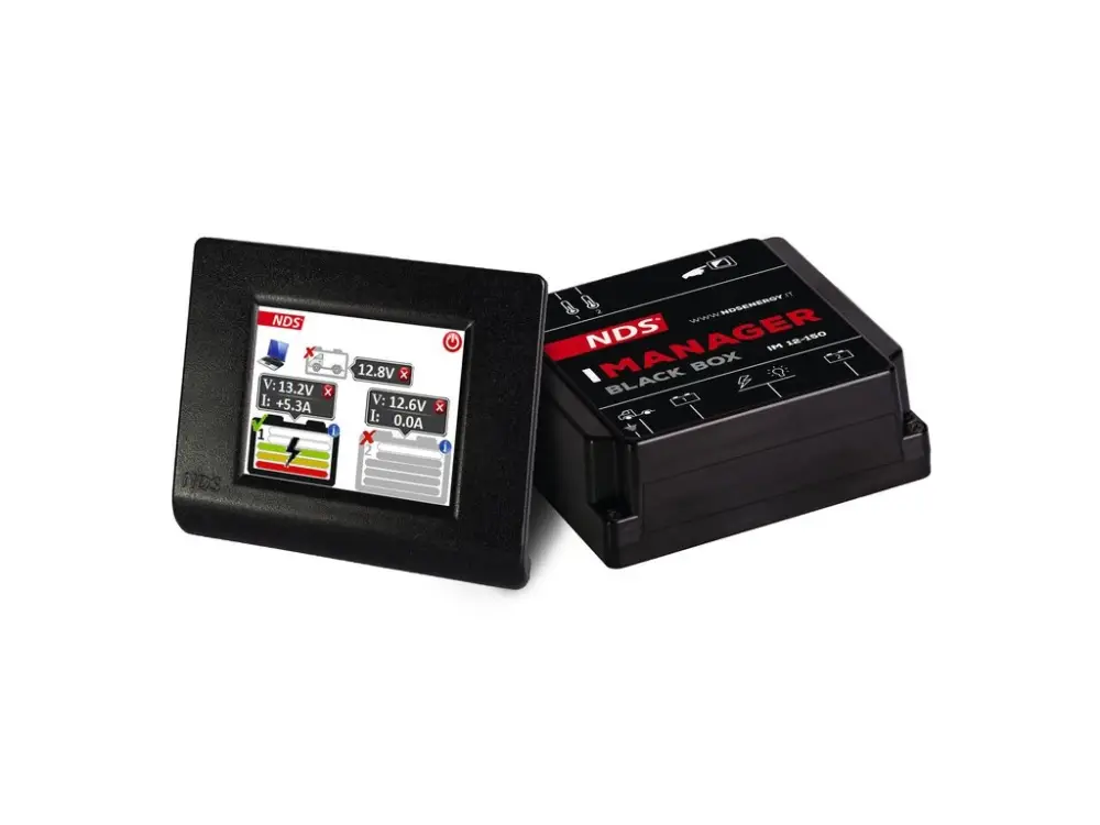 Řízení baterie s dotykovou obrazovkou 12V/150A Sleva