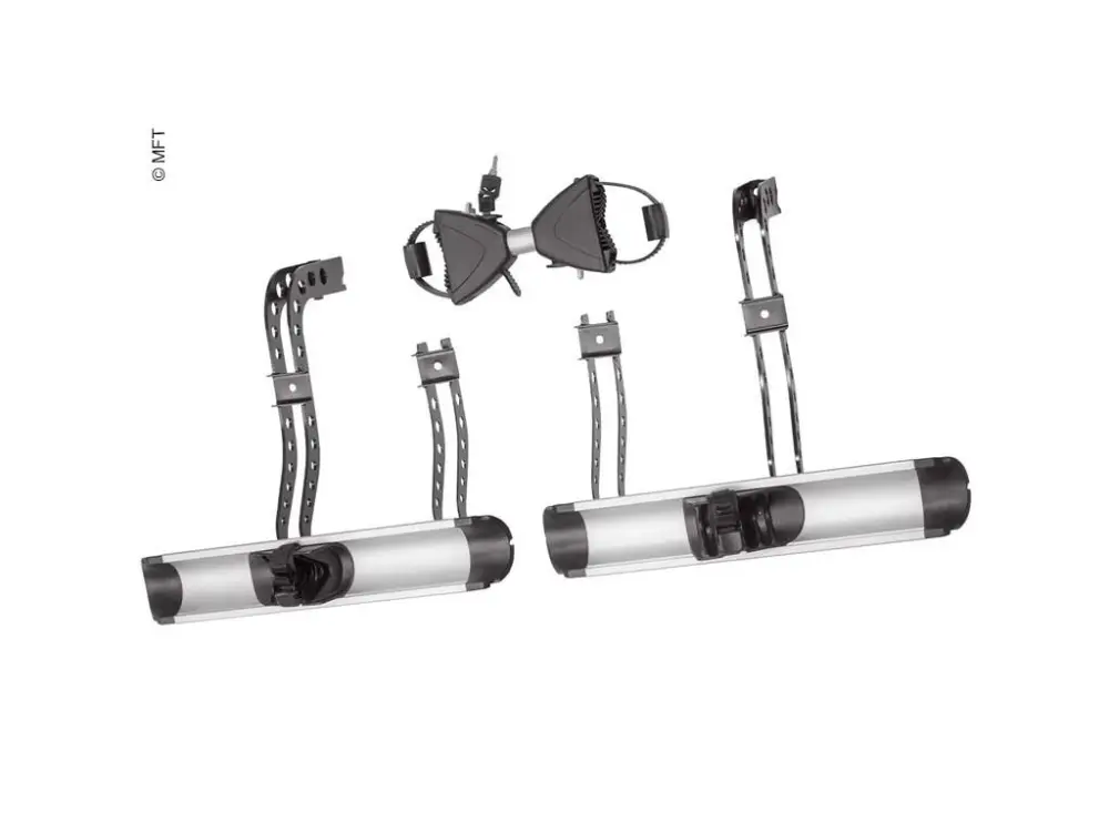 Cenový Hit Prodloužení nosiče jízdních kol BackPower pro připojení přívěsu, 4. kolo