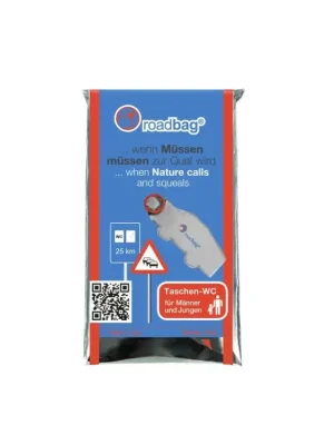Tovární Cena Kapesní toaleta pro muže a chlapce - Roadbag®