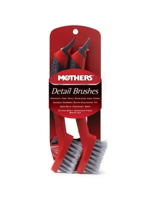 Mothers Detail Brushes - detailingové kartáče pro špičkové detailery a perfekcionisty, 2 ks Originální