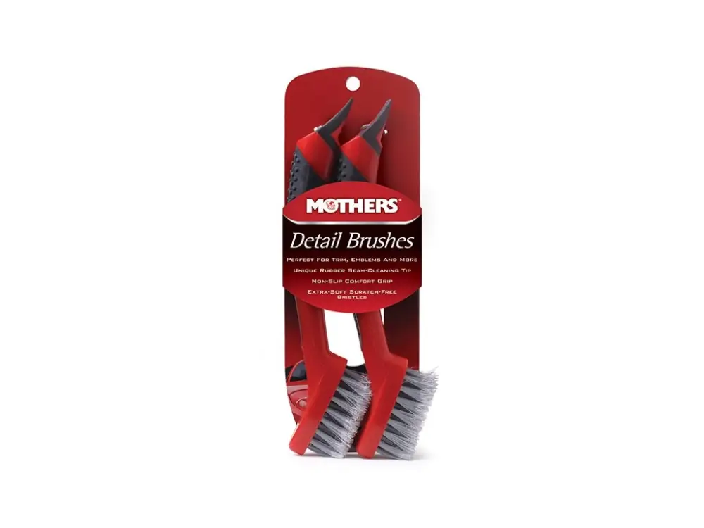 Mothers Detail Brushes - detailingové kartáče pro špičkové detailery a perfekcionisty, 2 ks Originální