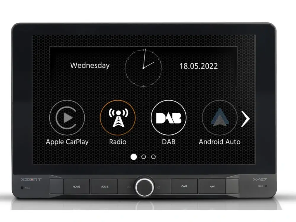 Autorádio XZENT X-127 1-DIN Infotainer / Navigace Akční Nabídka