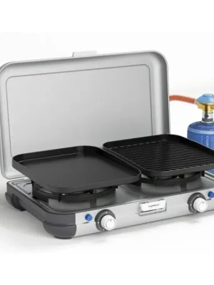 Plynový vařič Campingaz Camping Kitchen 2 Grill & Go - Kartuše Sezónní Sleva