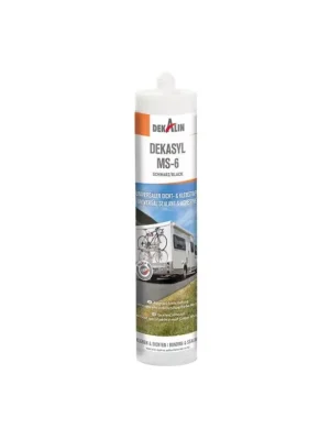 DEKAsyl MS-6 elastický tmel a lepidlo, kartuše 310 ml - černý Akční Cena