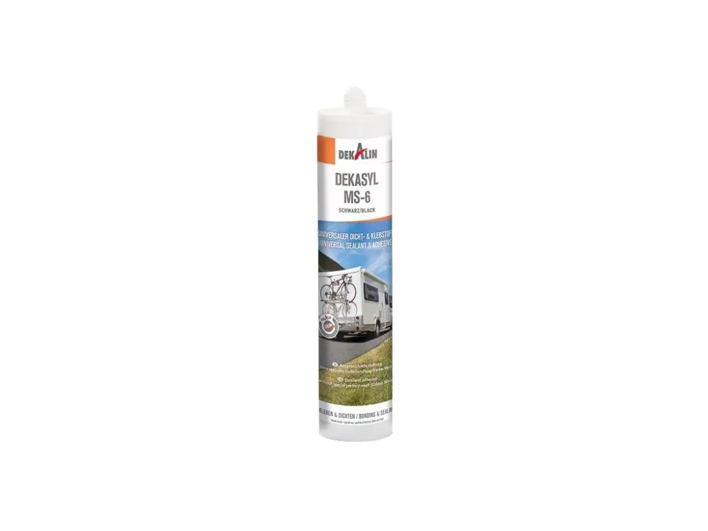 DEKAsyl MS-6 elastický tmel a lepidlo, kartuše 310 ml - černý Akční Cena