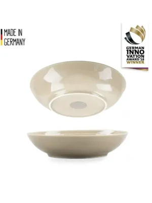 Porcelánová magnetická miska Silwy, 2 ks, béžová Must-Have
