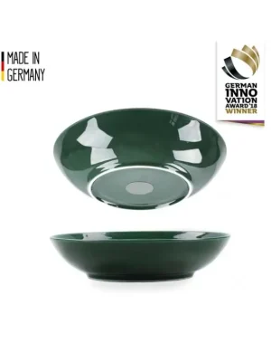 Porcelánová magnetická miska Silwy, 2 ks, zelená Nejlepší Volba