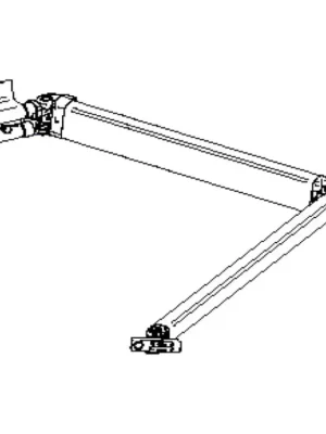 Tovární Cena Kloubové rameno 2,25 m vlevo Thule 4200 / TO 4900 3 - 3,5 m