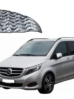 Vnitřní termoclony pro Mercedes Benz Vito Tourer od roku 2014 s komfortním obložením KR + DR + Extra dlouhý - druhá jakost Speciální Cena