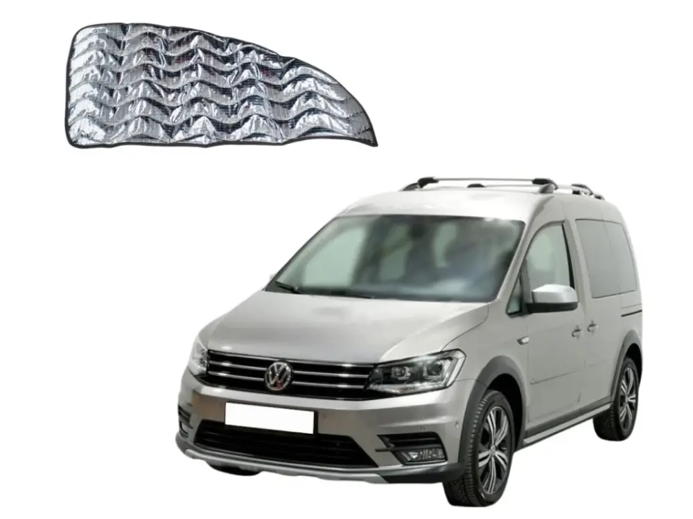 Vnitřní termoclony pro VW Caddy 2015 - 2020 s komfortním obložením KR + DR - druhá jakost Poslední Šance