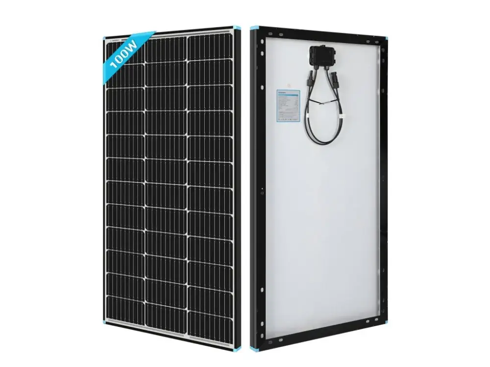 Ověřený Renogy monokrystalický solární panel 100W 12V
