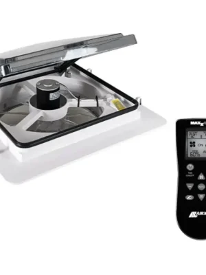 Střešní ventilátor MaxxFan Plus s dálkovým otevíráním a dešťovým senzorem Omezená Nabídka