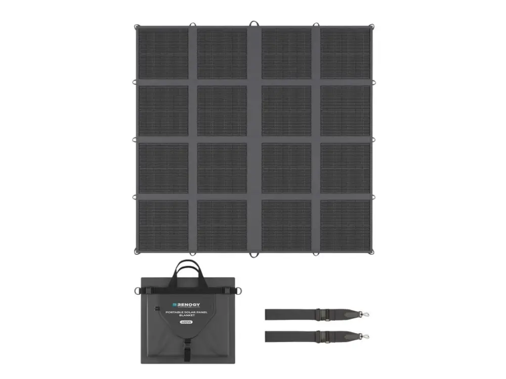 Skládací přenosný solární panel Renogy Solar Blanket 400W Doprava Zdarma