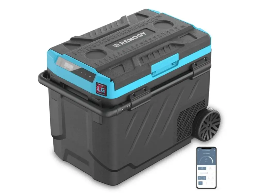 Novinka Kompresorová chladnička Renogy | Bluetooth | 50 l | Záruka 5 let